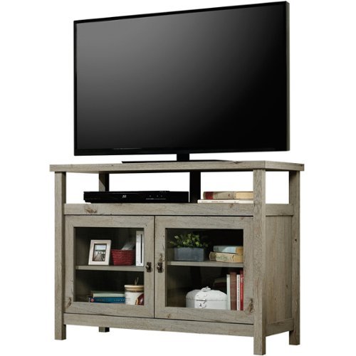 Sauder - Cottage Road Collection TV Cabinet for Most Flat-Panel TVs Up to 42" - Mystic Oak