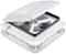 Hike Crew - 11” RV Roof Vent Fan, 12V Manual Camper Fan with 3-Speeds & LED Light - Lid - White-Front_Standard
