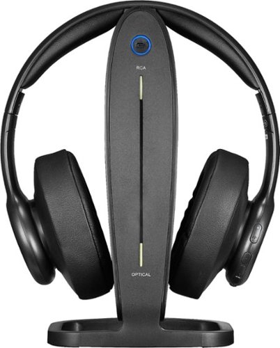 Insignia™ RF Wireless Over-the-Ear Headphones - Black WORLDWIDE DELIVERY
