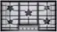 Front. Thermador - Masterpiece 36" Built-In Gas Cooktop with 5 Pedestal Star Burners - Stainless Steel.