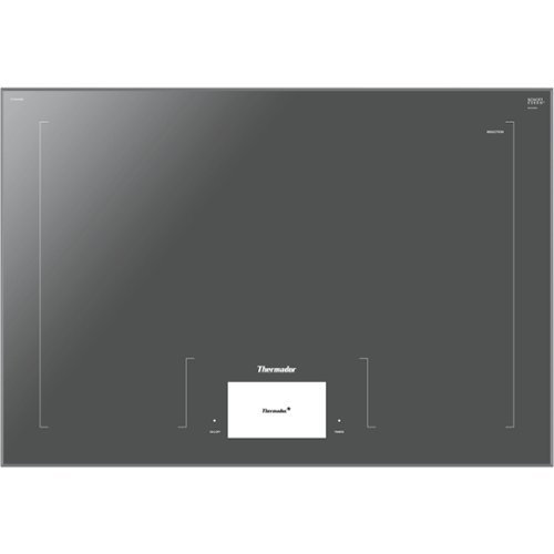 Thermador - Masterpiece Series 30" Freedom® Built-In Electric Induction Cooktop with 5 elements and HomeConnect, Frameless - Dark gray