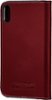 Platinum™ - Leather Folio Case for Apple® iPhone® XS Max - Dark Red-Front_Standard