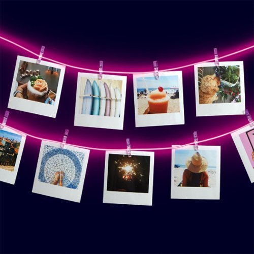  Merkury Innovations - Photo Clip Neon String - Pink