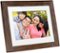 Aluratek - 8" LCD Digital Photo Frame - Light Distressed Wood-Angle_Standard