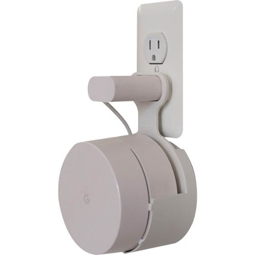 Mount Genie The Spot Outlet Mount for Google Wi-Fi – 2-Pack - White GLOBAL SHIPPING