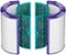 Dyson - Genuine Air Purifier Replacement Filter (HP04, TP04, DP04,) 360° Glass HEPA and Activated Carbon Filter - Purple/White-Front_Standard