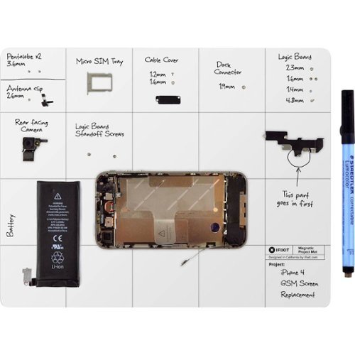iFixit Magnetic Project Mat WORLDWIDE DELIVERY