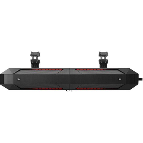 JBL - Stadium Amplified Powersports Soundbar - Black-Front_Standard 