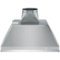 GE - 28 inches - Externally Vented & Recirculating - Range Hood Insert - Stainless Steel-Front_Standard