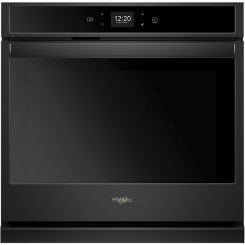 Whirlpool - Smart 27" Built-In Single Electric Wall Oven - Black