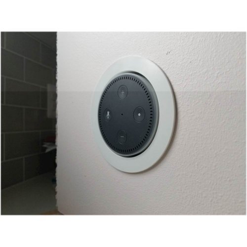 Mount Genie The Flush Mount for Amazon Echo Dot (2nd generation) - White BUY IN MIDDLE EAST