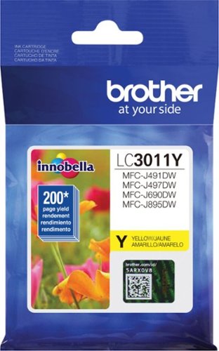 Brother - LC3011Y Standard-Yield Ink Cartridge - Yellow