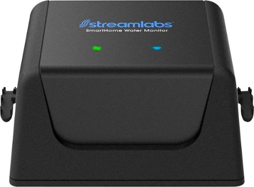  Streamlabs - Wi-Fi Home Water Monitoring and Leak Detection System - Black