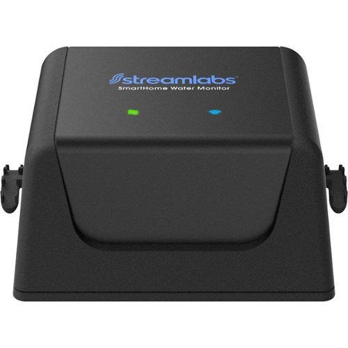 Streamlabs Wi-Fi Home Water Monitoring and Leak Detection System - Black GLOBAL SHIPPING
