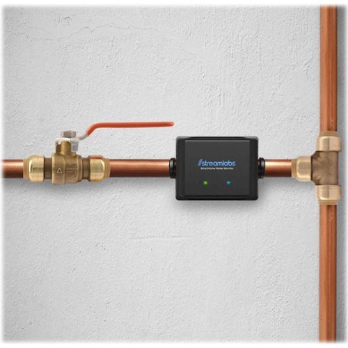 Streamlabs Wi-Fi Home Water Monitoring and Leak Detection System - Black WHERE TO BUY