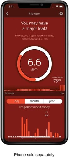 Streamlabs Wi-Fi Home Water Monitoring and Leak Detection System - Black BUY ONLINE