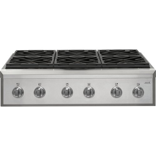 Café - 36" Gas Cooktop - Stainless Steel