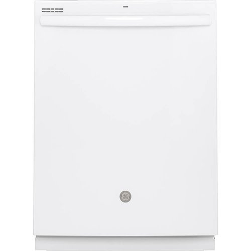 GE - 24" Top Control Tall Tub Built-In Dishwasher - White