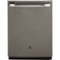 GE - Top Control Built-In Dishwasher with Hybrid Stainless Steel Tub, 48 dBA - Slate-Front_Standard