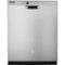 GE - Front Control Built-In Dishwasher, 54 dBA - Stainless Steel-Front_Standard