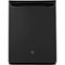 GE - 24" Top Control Tall Tub Built-In Dishwasher - Black-Front_Standard