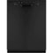 GE - 24" Front Control Tall Tub Built-In Dishwasher - Black Slate-Front_Standard