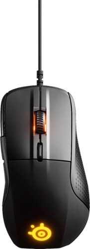SteelSeries - Rival 710 Wired Optical Gaming Mouse - Black
