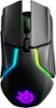 SteelSeries - Rival 650 Wireless Optical Gaming Mouse with RGB Lighting - Black-Front_Standard