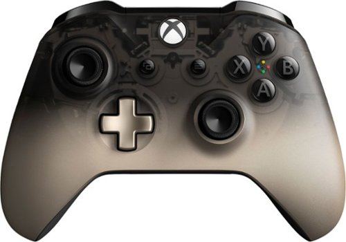 Microsoft - Wireless Controller for Xbox One and Windows 10 - Phantom Black Special Edition-Front_Standard 