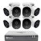 Swann - 4580 8-Channel, 8-Camera Indoor/Outdoor Wired 1080p 1TB DVR Surveillance System-Front_Standard