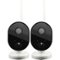 Swann - Indoor/Outdoor 1080p Wi-Fi Wireless Security Camera (2-Pack) - Black/White-Front_Standard