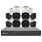 Swann - 5580 16-Channel, 8-Camera Wired Indoor/Outdoor 4K Ultra HD 2TB DVR Surveillance System-Front_Standard