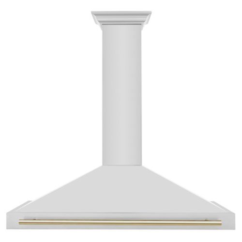 ZLINE Autograph Edition - 48 inches - Externally Vented - Wall Range Hood - Stainless Steel