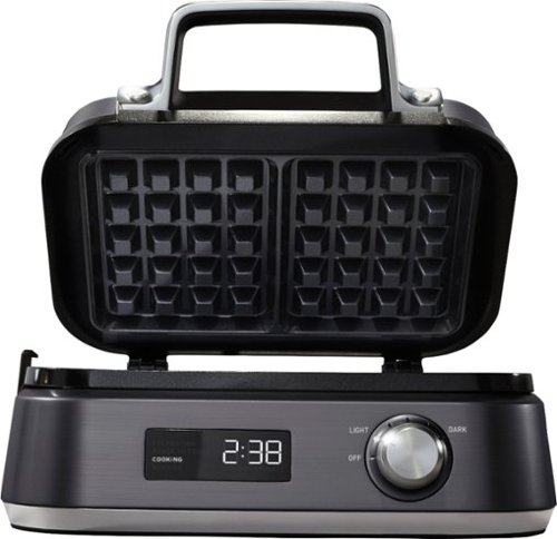 Calphalon - IntelliCrisp Waffle Maker-Front_Standard 