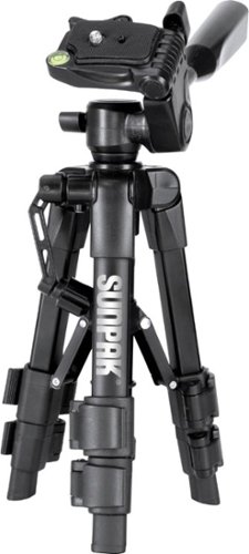 Sunpak - PlatinumPlus MiniPro 21" Tripod - Black