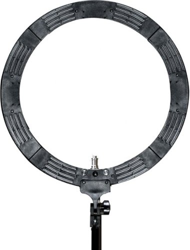 Sunpak LED 448 19 Bi-Color Ring Light Kit - Black WORLDWIDE DELIVERY