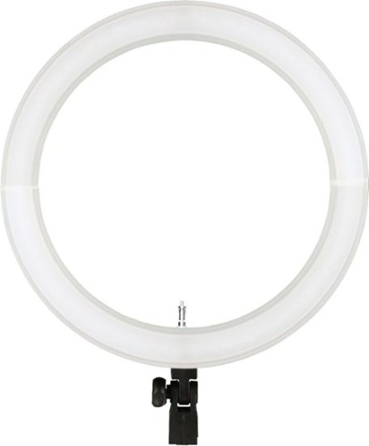 Sunpak LED 448 19 Bi-Color Ring Light Kit - Black GLOBAL SHIPPING