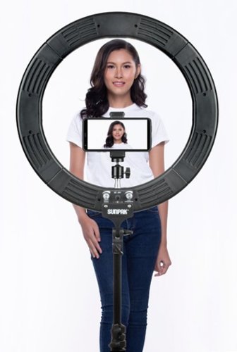 Sunpak LED 448 19 Bi-Color Ring Light Kit - Black BUY IN EUROPE
