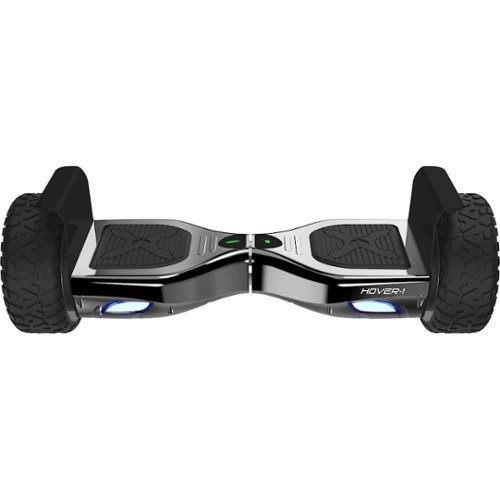 Hover-1 - Nomad Electric Self-Balancing Scooter w/8 mi Max Operating Range & 7.4 mph Max Speed - Gunmetal-Front_Standard 