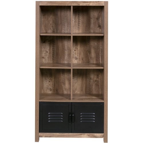

OneSpace - Norwood Range Collection 6-Shelf Bookcase - Natural Oak