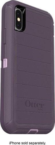 OtterBox - Defender Series Pro Case for Apple® iPhone® X and XS - Purple Nebula-Angle_Standard 