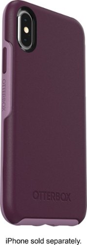 OtterBox - Symmetry Series Case for Apple® iPhone® X and XS - Tonic Violet-Angle_Standard 