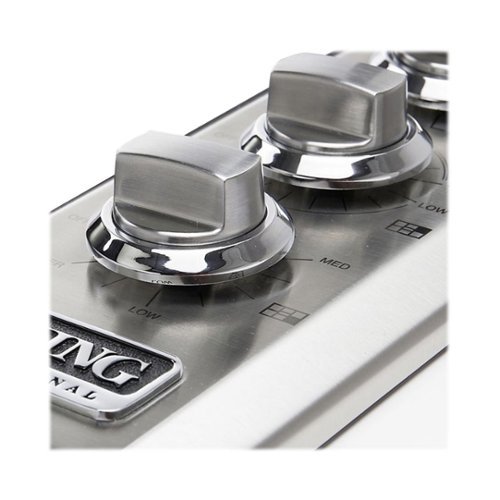 Viking - Control Knob Set for Professional 5 Series VICU53014BST - Stainless steel