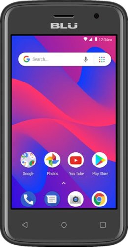 BLU - C4 C050U with 8GB Memory Cell Phone (Unlocked) - Black-Front_Standard 
