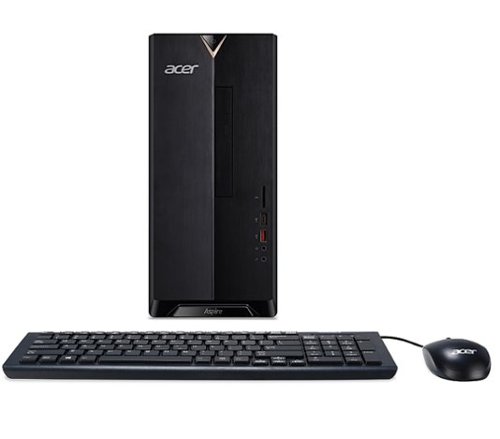 Acer - Aspire Desktop - Intel Core i5 - 8GB Memory - 512GB Solid State Drive - Black-Front_Standard 