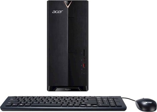 Acer - Aspire Desktop - Intel Core i5 - 8GB Memory - 256GB Solid State Drive - Black-Front_Standard 