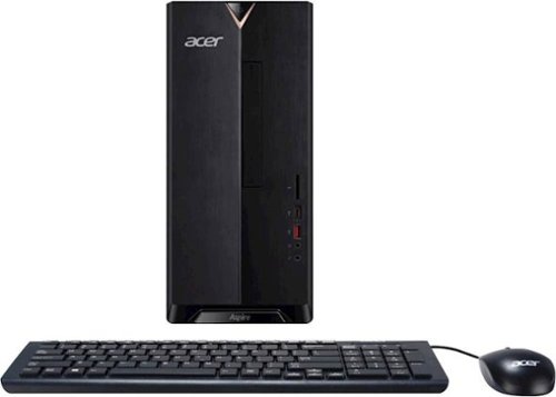 Acer - Aspire Desktop - Intel Core i7 - 8GB Memory - 512GB Solid State Drive - Black-Front_Standard 