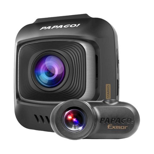 PAPAGO - GoSafe S780 Front and Rear Camera Dash Cam - Black-Front_Standard 