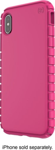Speck - ToughSkin Case for Apple® iPhone® XS Max - Beetroot Pink-Front_Standard 