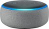 Amazon - Echo Dot (3rd Gen) - Smart Speaker with Alexa - Heather Gray-Front_Standard